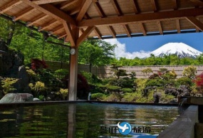 日本世界遗产富士山・山中湖露天温泉一人成行包车服务